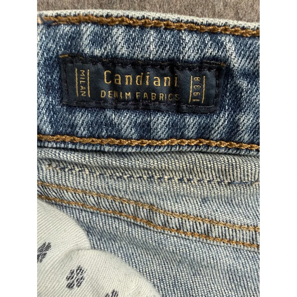 Lucky Brand Sienna Slim Boyfriend Jeans Light Wash Distressed Raw Hem Size‎ 2 26